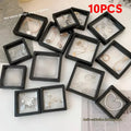PE Film Jewelry Storage Box 3D Packaging Case Stand Floating Frame