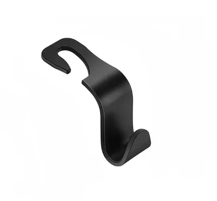 1/2/4Pack Hooks for Bags Car Clips Front Seat Headrest Organizer Holder Auto Fastener Hangers Car Storage Interior Accessories Zpaxo 1pcs Black