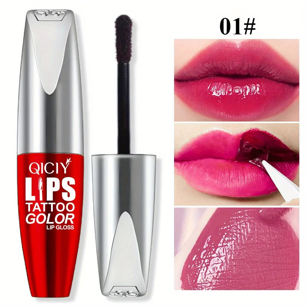 Tear lip gloss, easy to color, moisturizing and long-lasting, non-stick cup tear lip gloss Zpaxo 01
