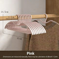 CM10PCS Wide Shoulder Hangers Short Neck Non-slip Mark-free Space