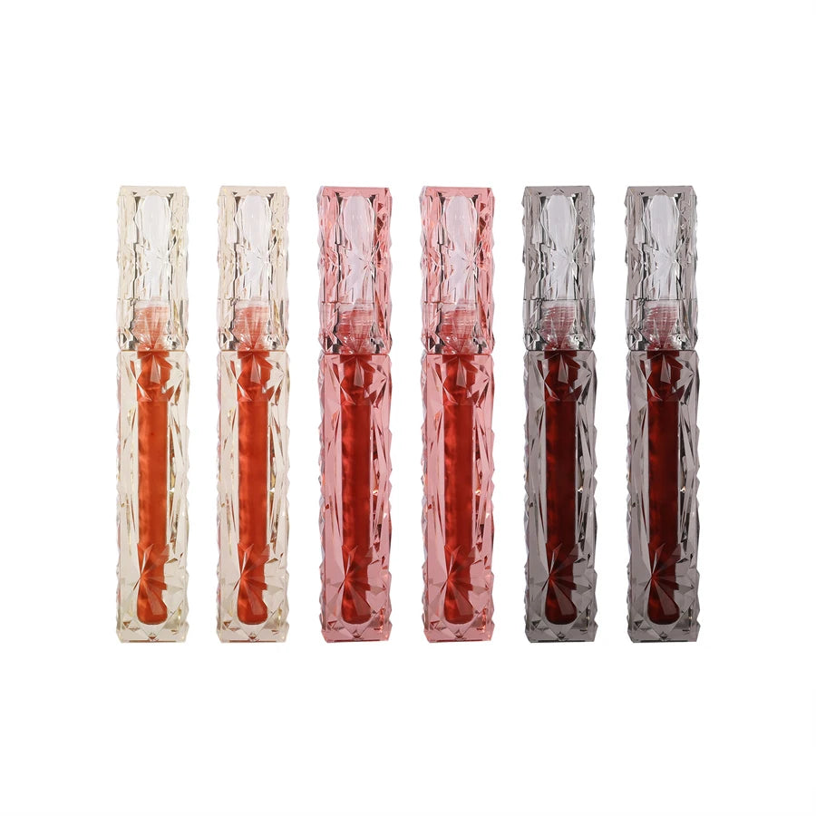 Lip Gloss Long-lasting Moisturizing Easy Halo-dyeing Waterproof Mirror Water Glass Lip Gloss Transparent Color Cosmetics Zpaxo