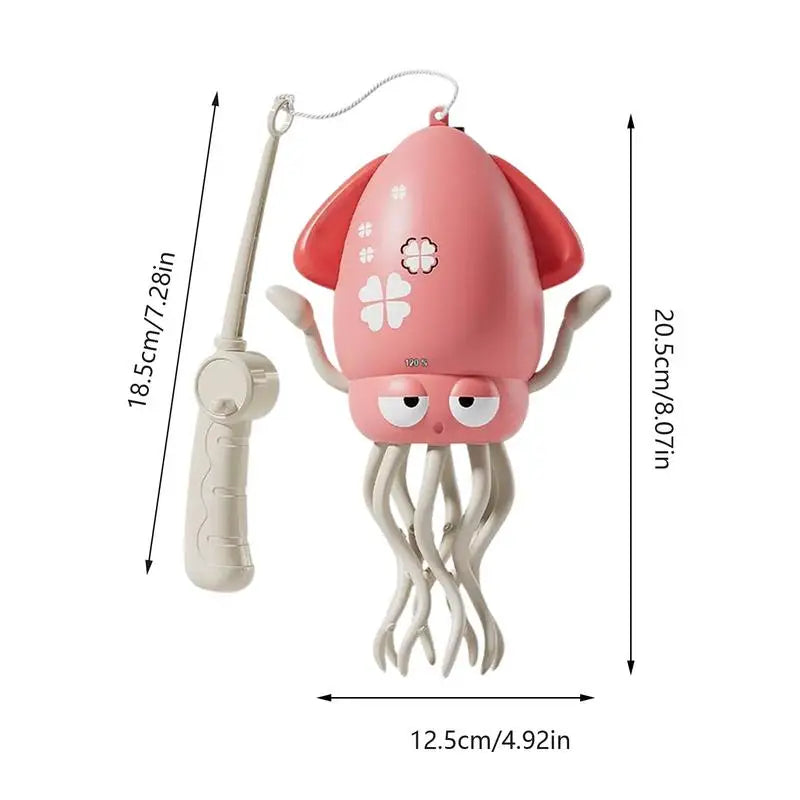 Octopus Toy Electric Automatic Obstacle Avoidance Octopus LED Lights Musical Electronic Robotics Interactive 8-Leg Action Zpaxo
