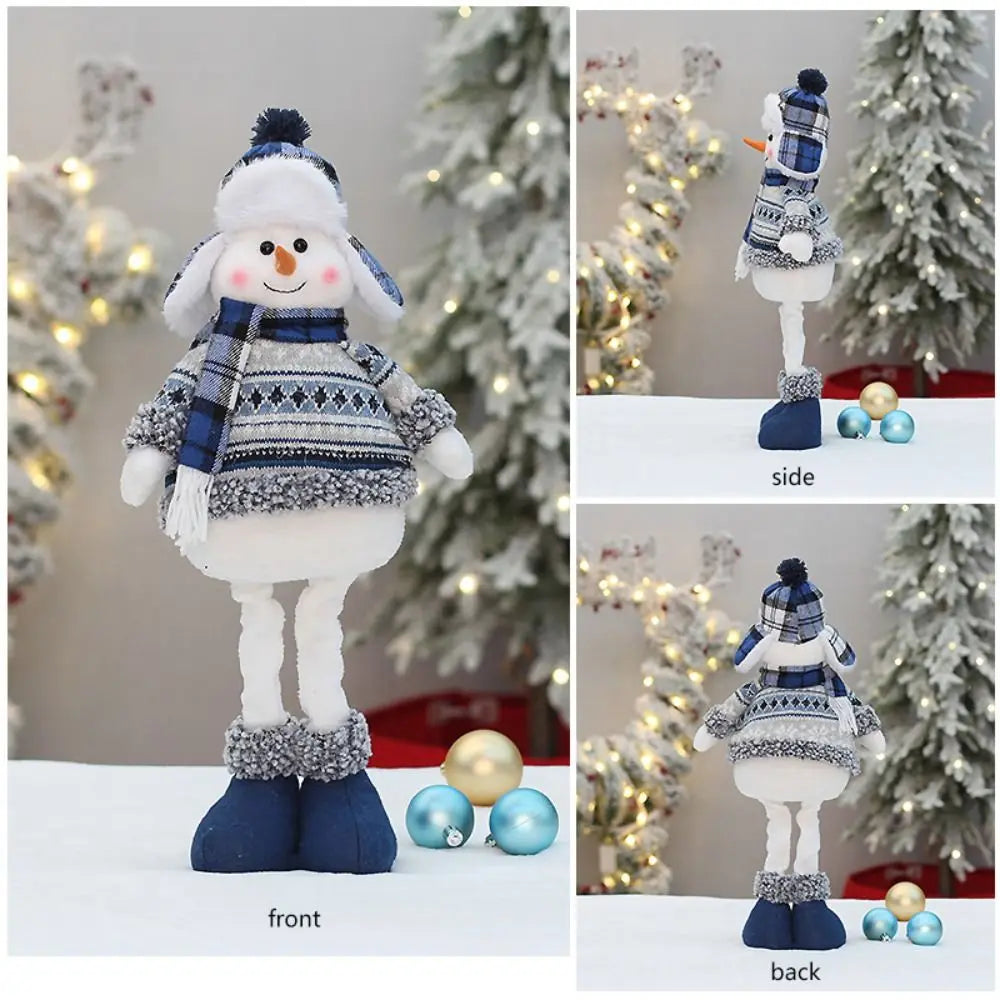 50cm Christmas Snowman Stuffed Doll – Soft Plush Kids Gift Christmas Plush Doll Zpaxo