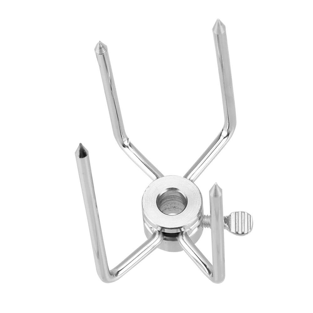Stainless Steel BBQ Forks Charcoal Chicken Grill Rotisserie Meat Fork