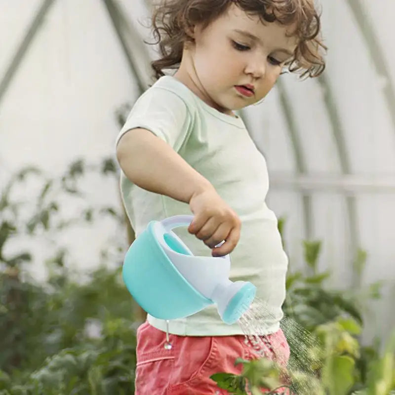 Children's Plastic Watering Can Handheld Mini Toy Sprinkler Plant