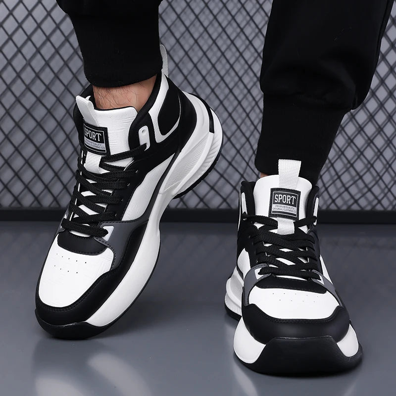 Modern Classic Men's Lightweight Walking Sneakers Enhanced Flexibility