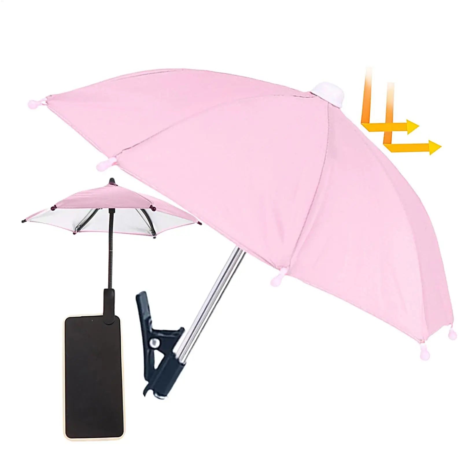 Cell Phone Umbrella Universal Sunshade Smartphones Sun Protection