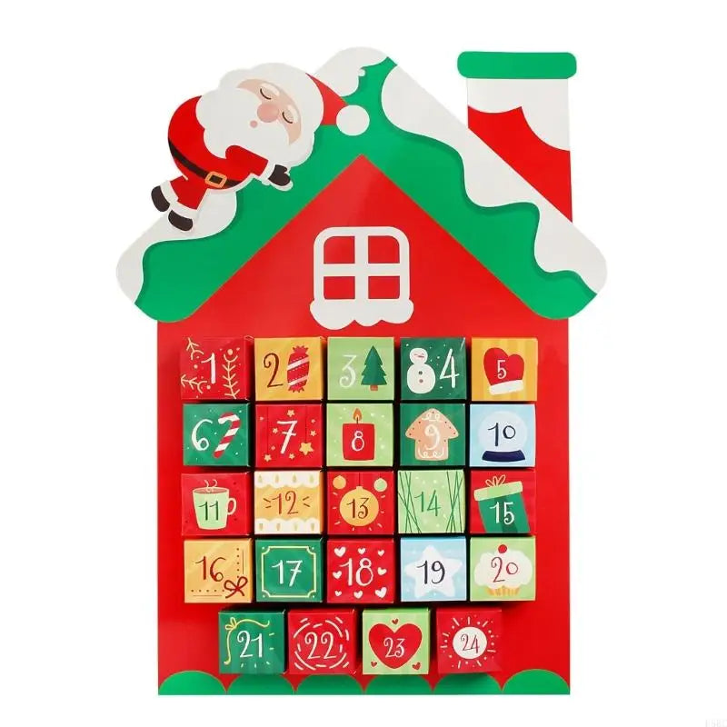 Interactive 24 Window Christmas Countdowns Hanging Ornament Snowman