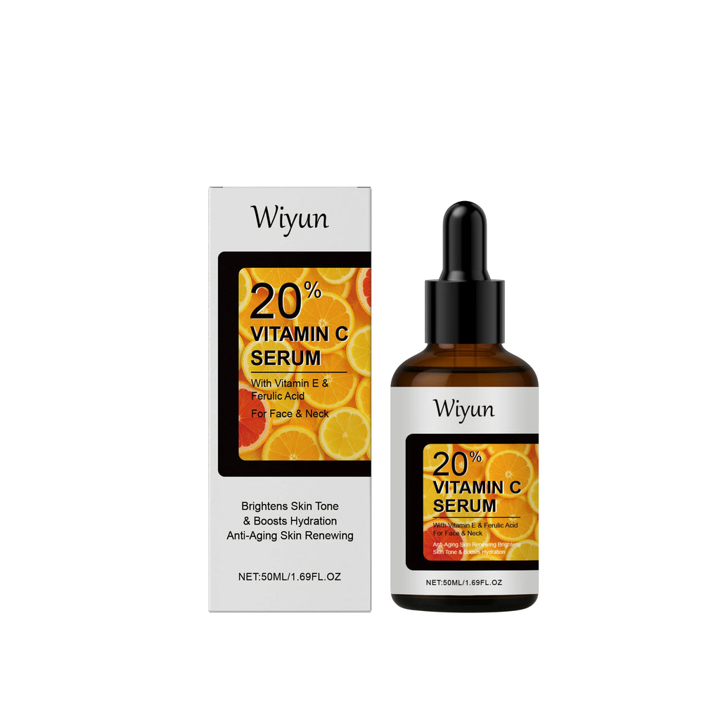 WIYUN Vitamin C Facial Serum – Brighten & Fade Dark Spots Vitamin C Face Serum Zpaxo 50ml boxed