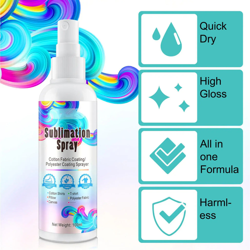 Quick Dry Fixed Spray Sublimation Protective Coating Decontamination