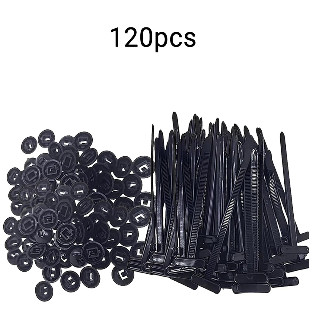 Nylon Cable Tie Buckles – Heavy Duty Zip Ties for Car Body