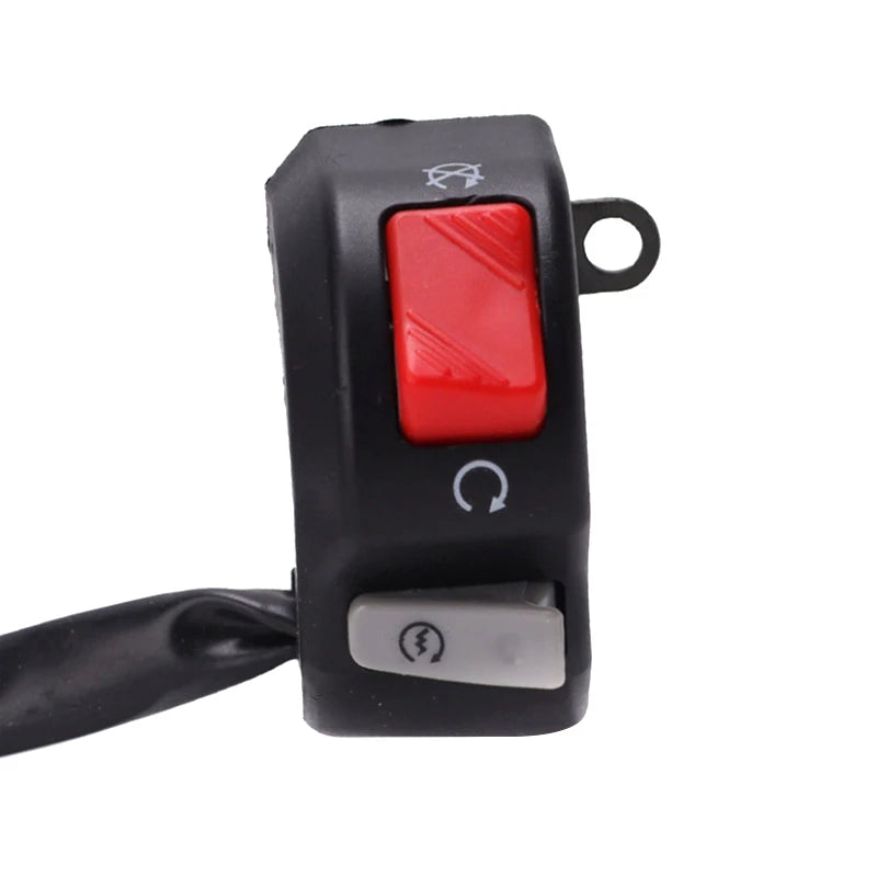 Universal 7/8" Handlebar Switch – Horn, Fog Light & Kill Button