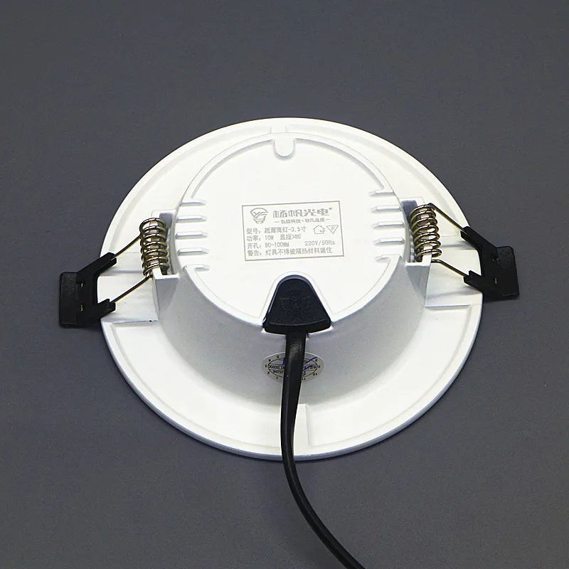 Ultra-Thin LED Recessed Downlight Anti-Fog Ceiling Light 6W–20W