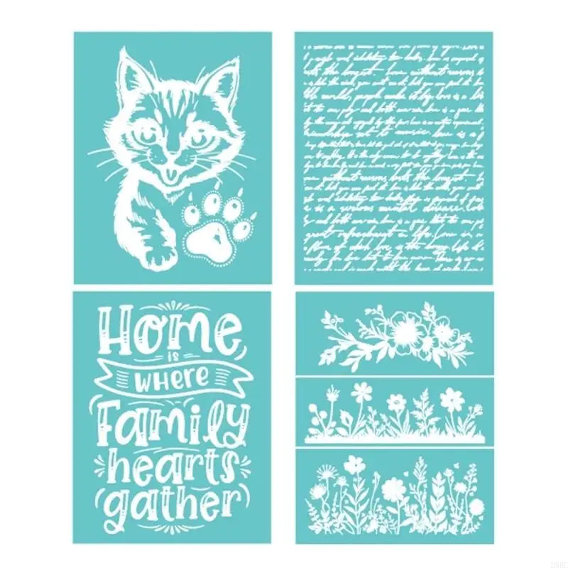 Screen Printing Template Painting Fabric Clay Home Decoration