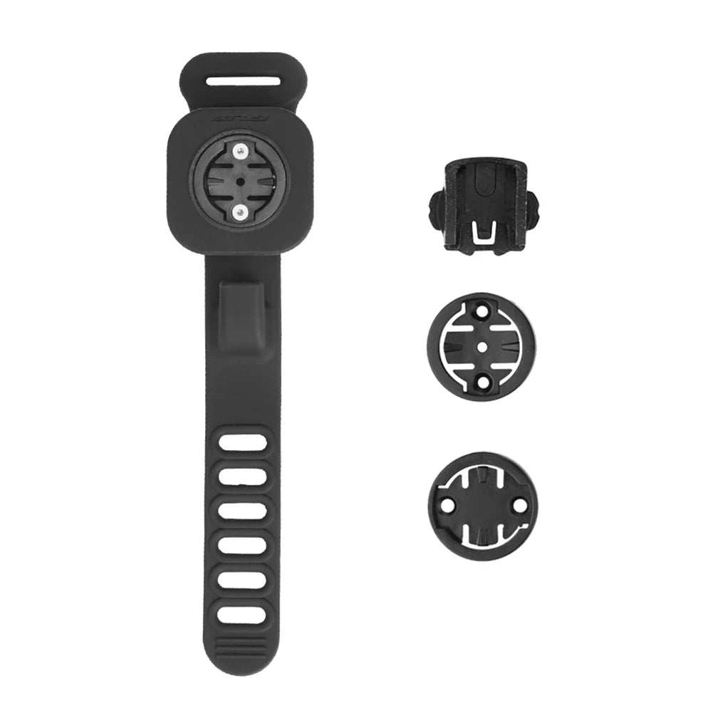 Silicone Bicycle Computer Mount Shockproof Handlebar Multi-function