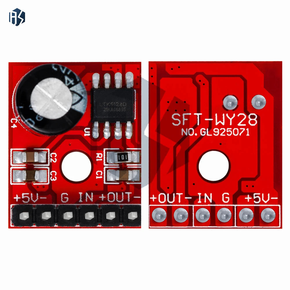 5128 Amplifier Board 5W Class D Digital Mono Audio Module Low Zpaxo