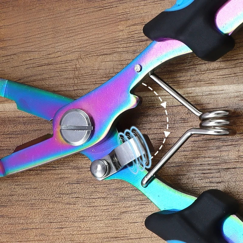 Stainless Steel Fishing Pliers Hook Remover Saltwater Resistant