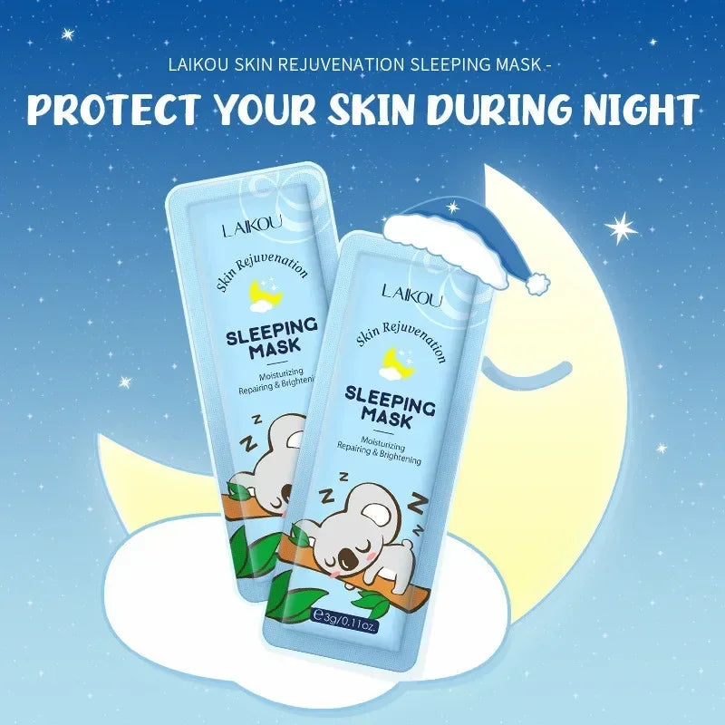 1 Moisturizing Facial Mask Sakura Snail Seaweed Face Sleeping Cream
