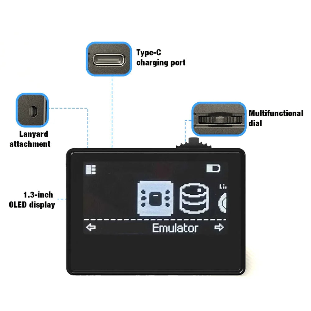 For Amiibo Smart Simulator NFC Pixl Card Support Infinite Character Swipe & Induction Burner for Switch 2/3DS/Wii U Accessories Zpaxo
