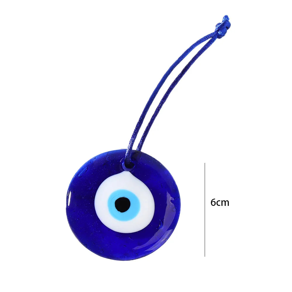 Lucky Charms Kabbalah Auto Accessories Turkish Evil Eye Car Office Zpaxo 6x6cm
