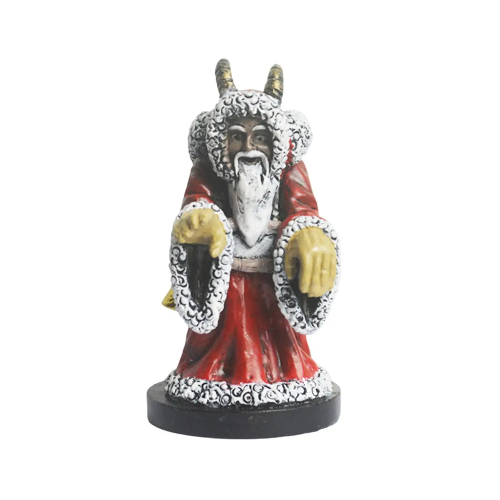 Halloween Statue Krampus Figurine Home Decor Lawn Ornament Resin Zpaxo Multicolor