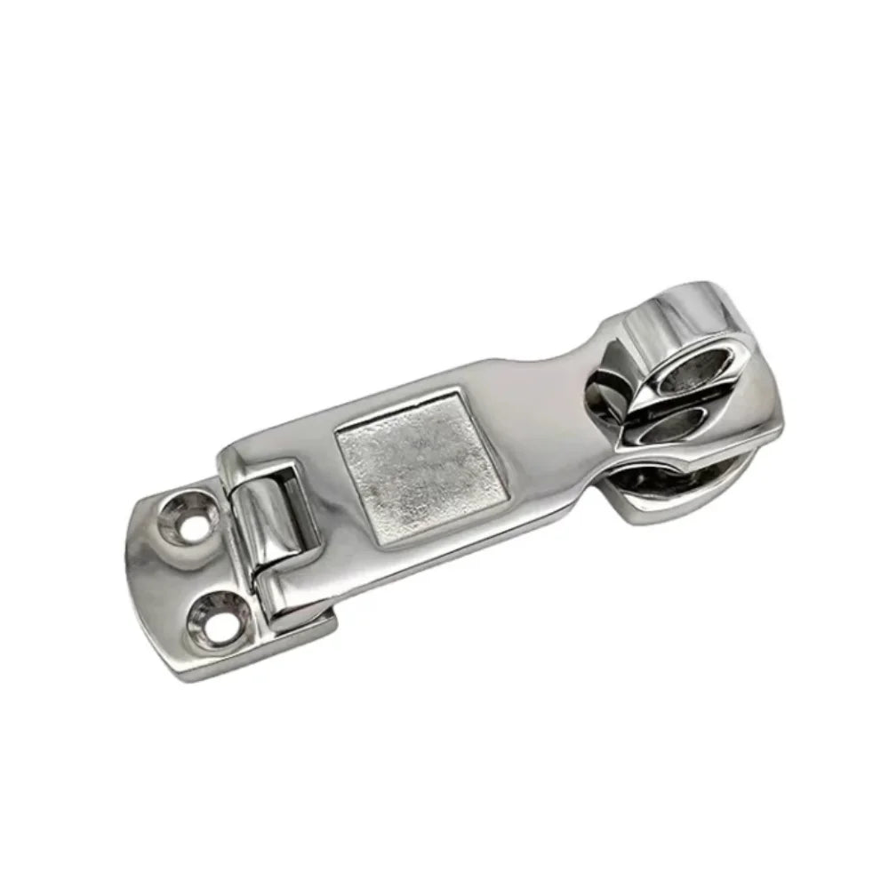Heavy Duty Marine Boat Accessories Swivel Hasp Slide Barrel Bolt Stainless Steel 316 Boat Locker Fastener Marine Parts Zpaxo 75x25mm