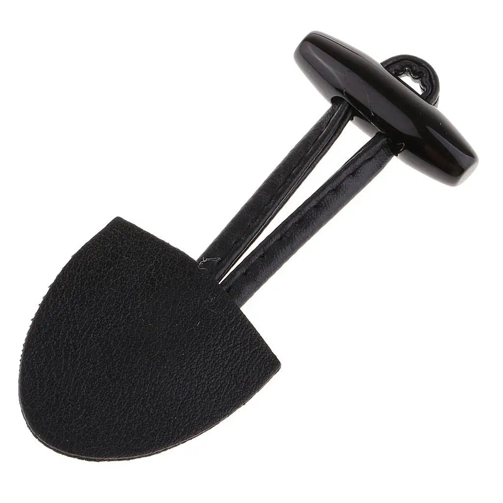 6 Pairs/Set Horn Toggle Closure Clasp Clothing Garment Ornaments Fasteners Black PU Leather Duffle Coat Sewing Crafts Zpaxo