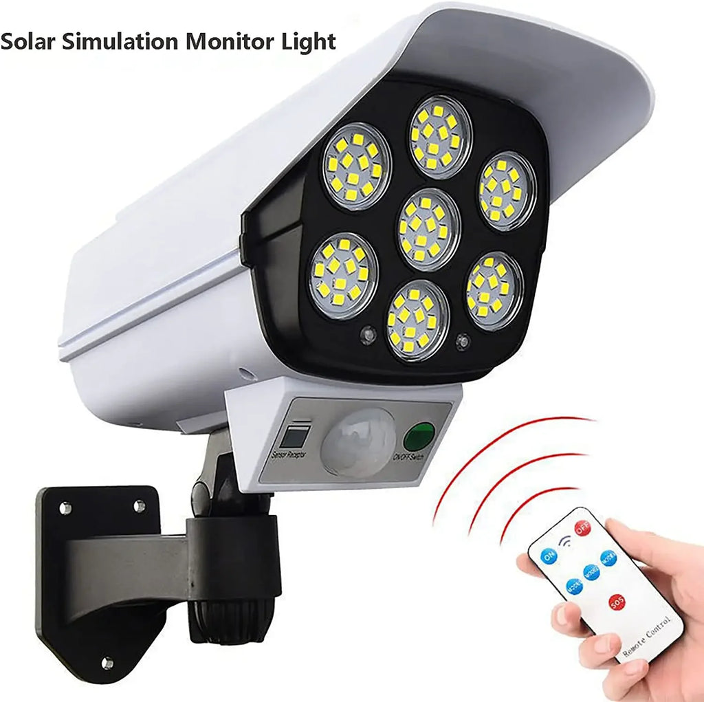 Solar Motion Sensor Wall Light – 3 Modes & Remote Control Solar Wall Light Zpaxo solar light 2178T 0-5W
