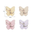MCute Butterfly Shaped Adhesive Wall Hooks 3 Rotatable No Drilling