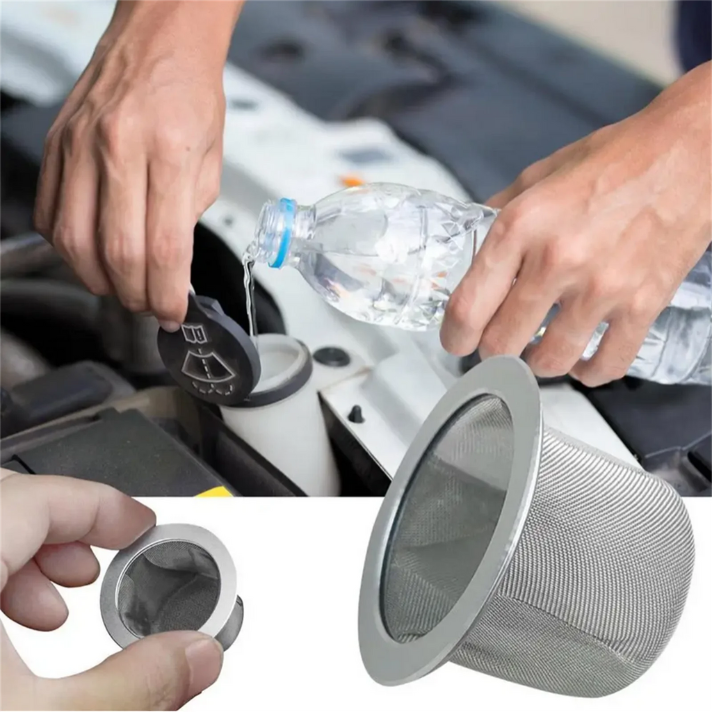 Tesla Model 3 Y Car Wiper Filter Screen Glass Water Filling Funnel