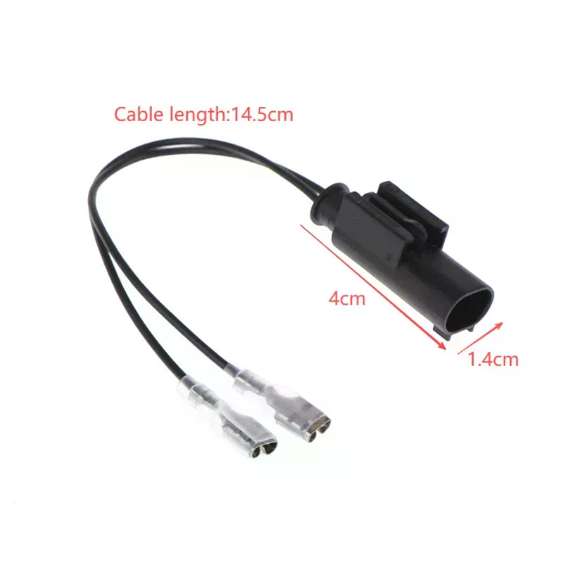 Motorcycle Horn Wire Harness Splitter 1-to-2 Plug | 1 or 3 Pack
