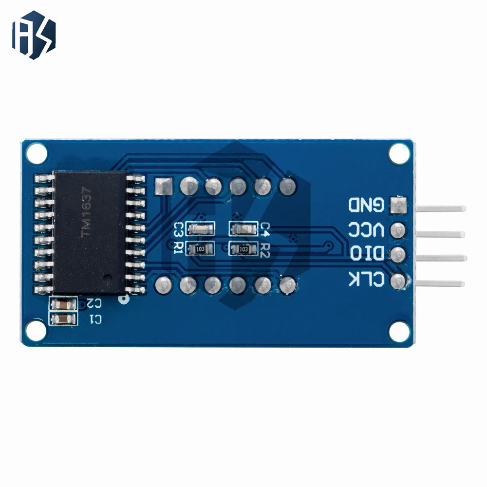 tm1637 4 Bits Digital LED Display Module Arduino 7 Segment Clock RED Zpaxo
