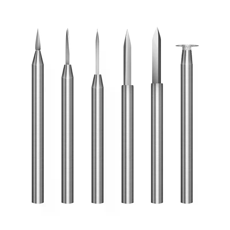 Electric Engraving Drill Accessories Bit Wood Crafts Grinding Tool Zpaxo Default Title