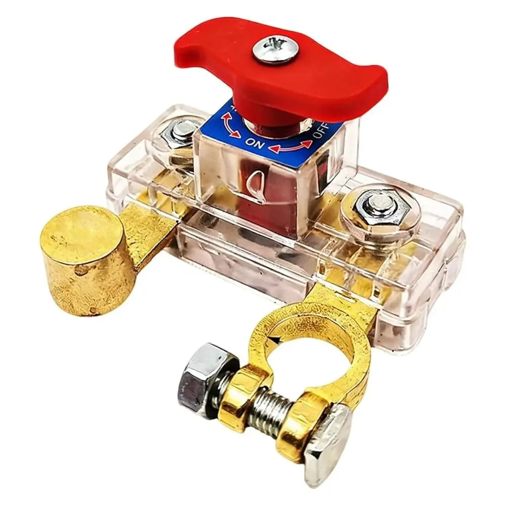 Alloy / Copper Battery Isolation Switch 12 - 24 V Switch Protector Battery Switch Durable Quick Cut-off Negative Isolator Zpaxo