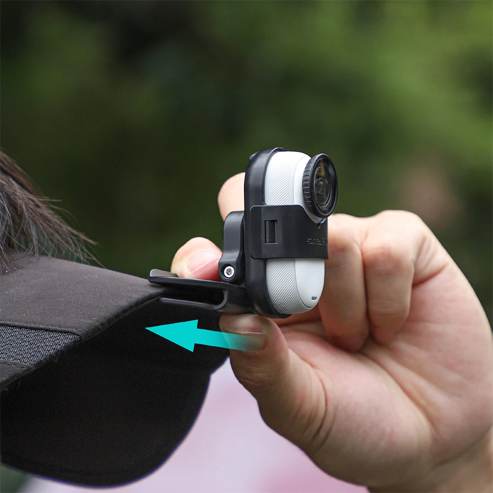 Sports Camera Mount Fixed Mount Clamp Camera Cap Holder for Insta360 GO 3/GO 3S Camera Accessories Zpaxo China Mainland