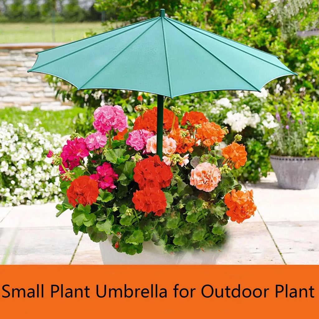 Mini Plant Umbrella Outdoor Plants Sun Shade UV Protection Garden