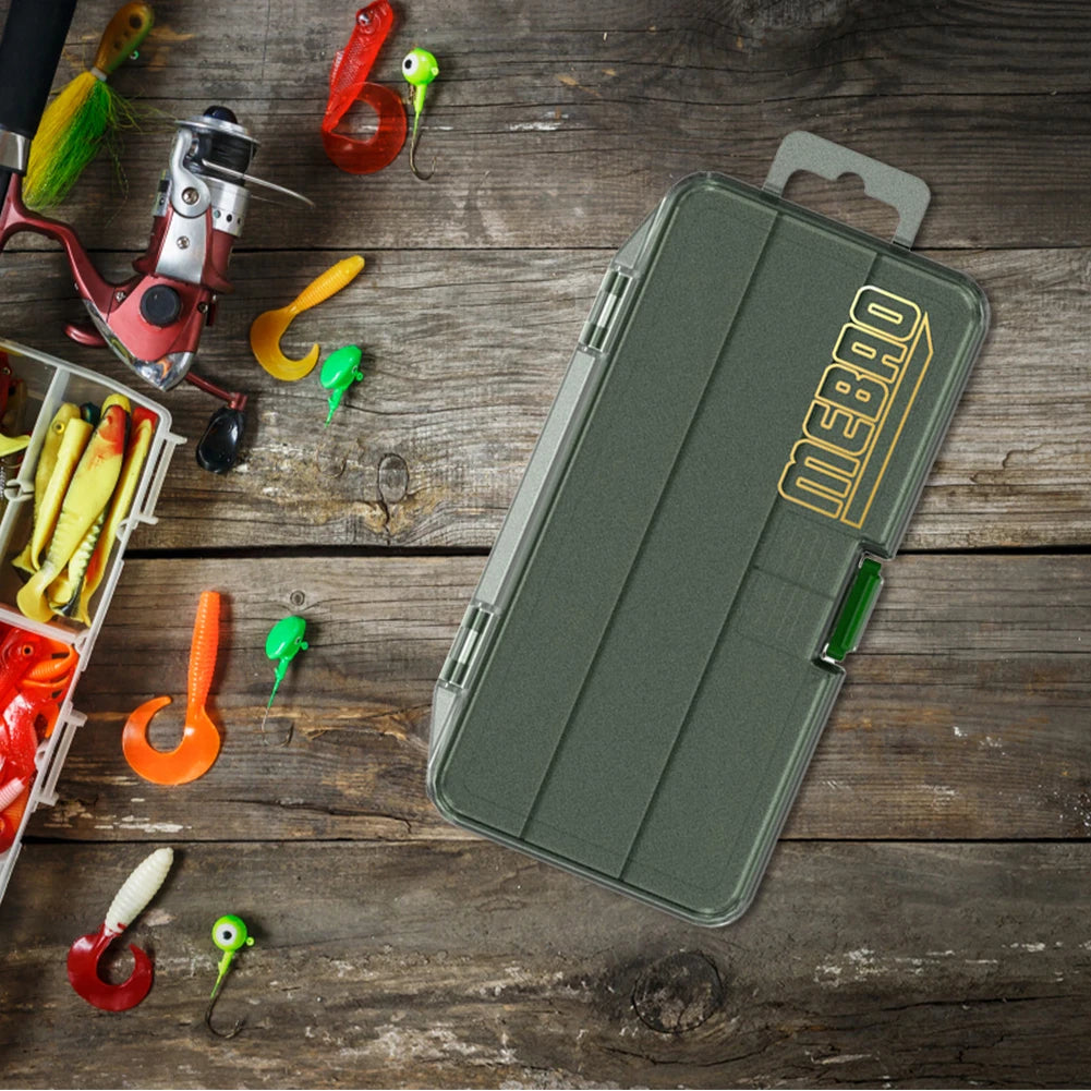 Bait Lure Hook Accessories Box with Removable Dividers Bait Storage Box Fishing Tackle Storage Trays for Fishing Zpaxo