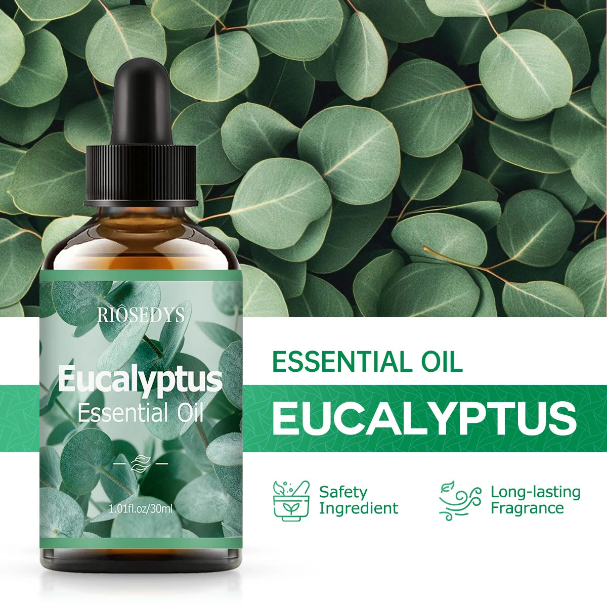 Eucalyptus Essential Oil Botanical Fragrance Nourishes Hair Provides Zpaxo