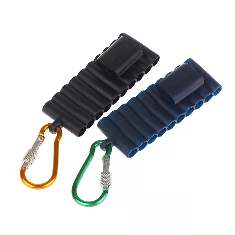 1/4" Hex Shank Screwdriver Bit Holder Portable 22 Holes Storage Case Organizer Screw Driver Head Drill Bits Stand Case Tools Zpaxo