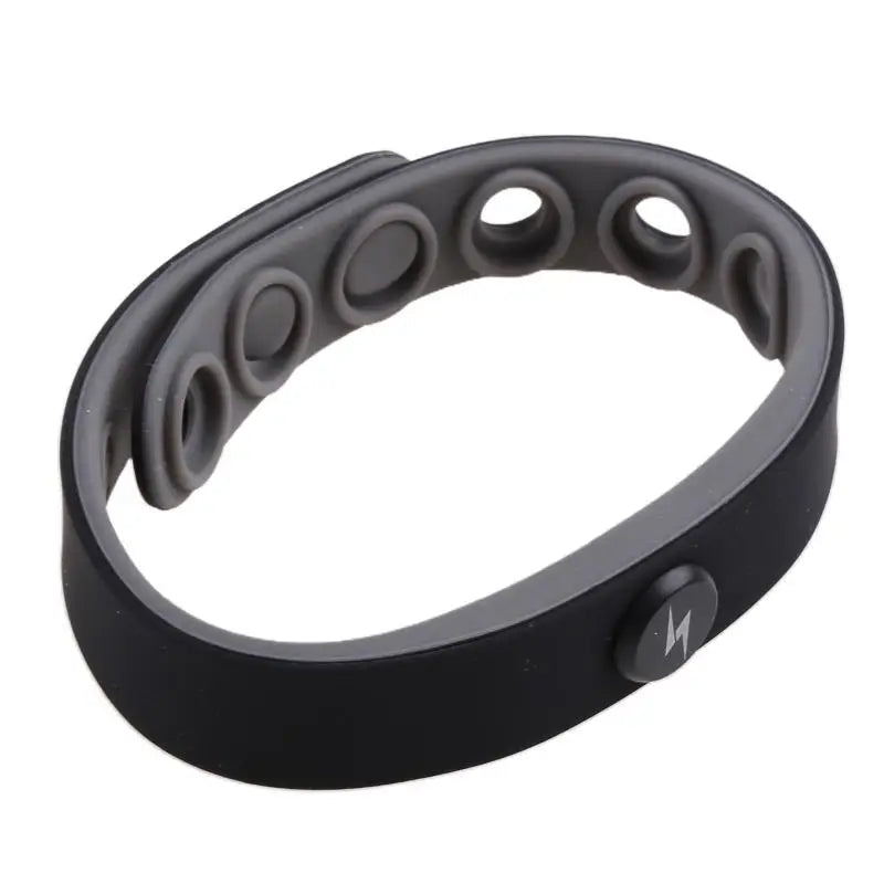 652F Anti Dust Sports Wristband Indoor Outdoor Anti-static Waterproof Wrist Strap Bracelet Presents for Girlfriend Boyfriend Zpaxo Black CN