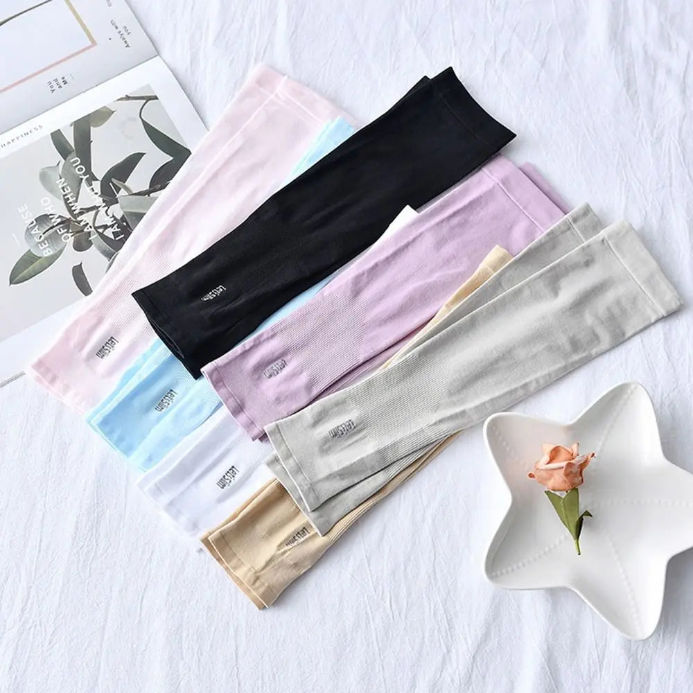 Warmer Running Summer Cooling Basketball Arm Cover Arm Sleeves Sun Protection Outdoor Sport Zpaxo