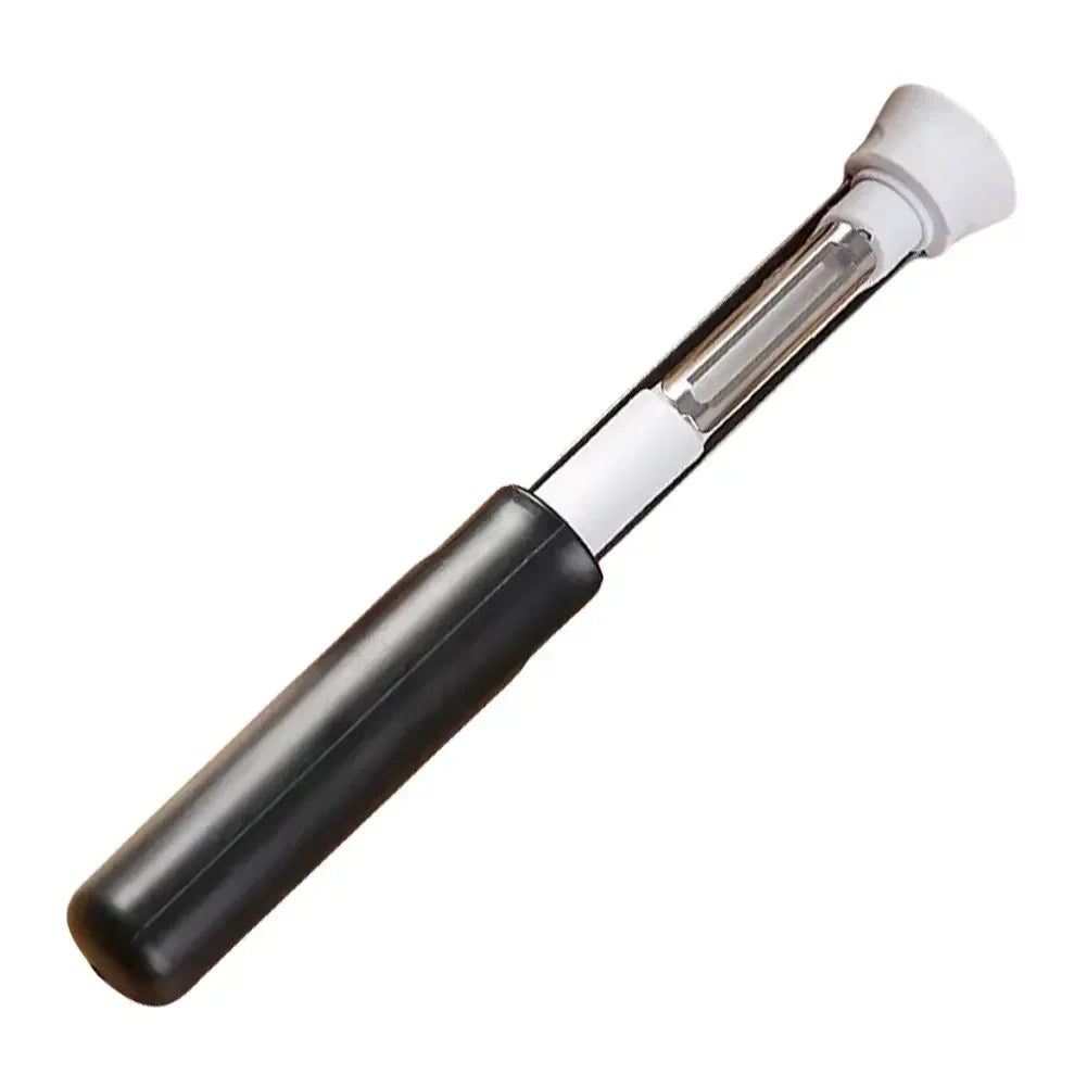 2026 Hot 2 in 1 Apple Peeler Telescopic Stainless Steel Apple Core Remover Fruit Corer Apple Seed Remover Kitchen Gadgets Tool Zpaxo black 1PCS