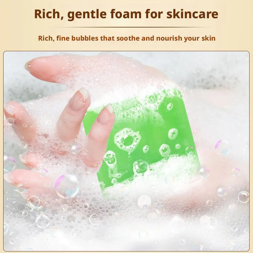 Relieve acne and eliminate body odor Oil Soap Bar for Face & Body Natural Skin Cleanser for Oily, Dry & Itchy Skin Zpaxo