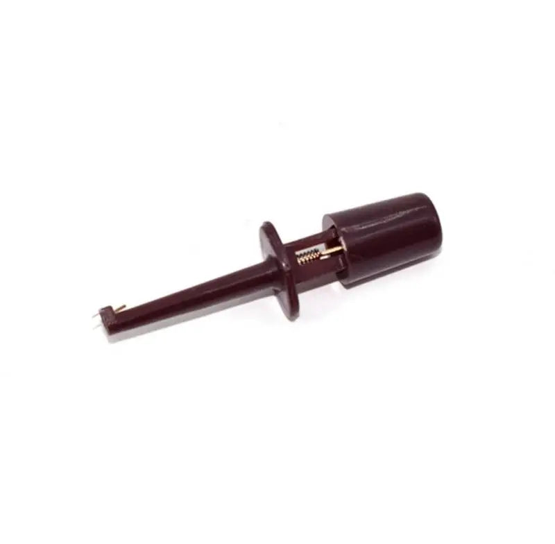 652F Practical Portable Circuit Board Test Clip with Oscilloscope Compatibility Conductive Elastic Accurate Clamping Design Zpaxo Brown CN
