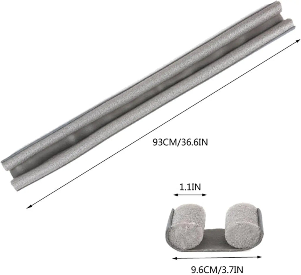36-Inch Adjustable Door Draft Stopper – Under Door Seal Strip