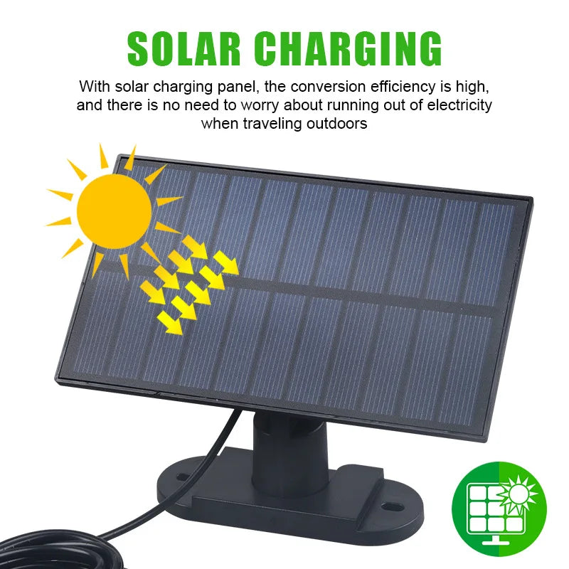 Outdoor Solar Panel Lights LED Garland Motion Sensor Waterproof Split Zpaxo