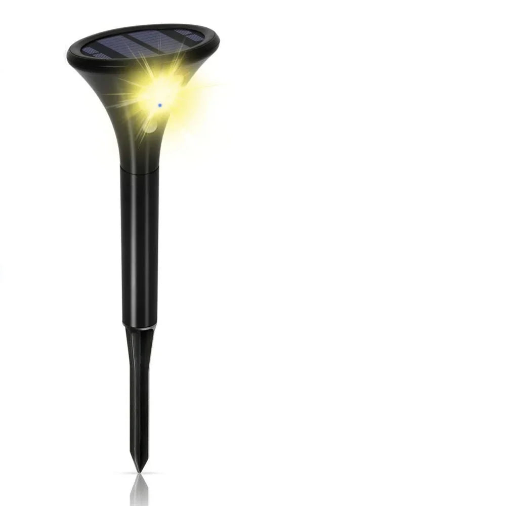 Solar Pathway Lighs LED Powered Garden Light 120H Lighting Waterproof Zpaxo Warm White 2PCS China Mainland