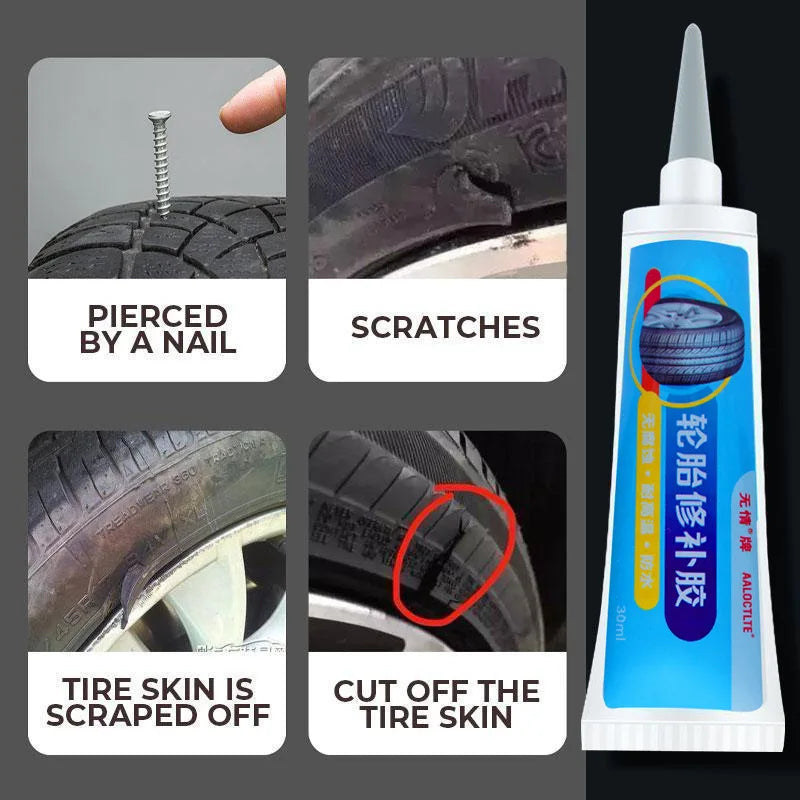 Tire Repair Glue – Strong Rubber Adhesive for Bikes & Motorcycles