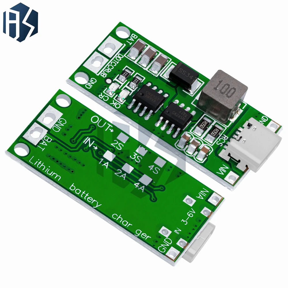 Multi-cell 2S 3S 4S Type-c 8 4V 12 6V 16 8V Step-up Boost Lipo Zpaxo