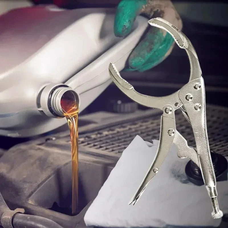 Adjustable Oil Filter Wrench – Multi-Function Engine Clamp Tool Oil Filter Wrench Zpaxo Default Title